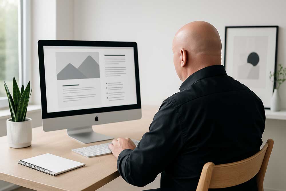 Websites für Gründer und Gründerinnen - Webdesigner Thomas Weigold